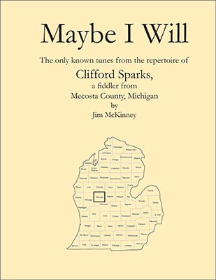 Clifford Sparks tunebook cover